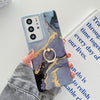 Ring Holder Glitter Marble Phone Case