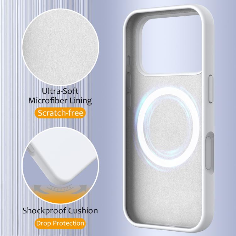 Shockproof Silicone Magsafe Phone Case for iPhone 15/16
