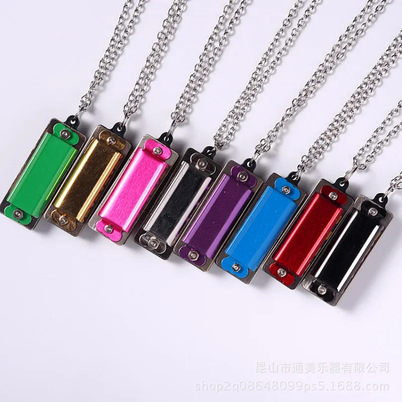 Mini Harmonica Necklace