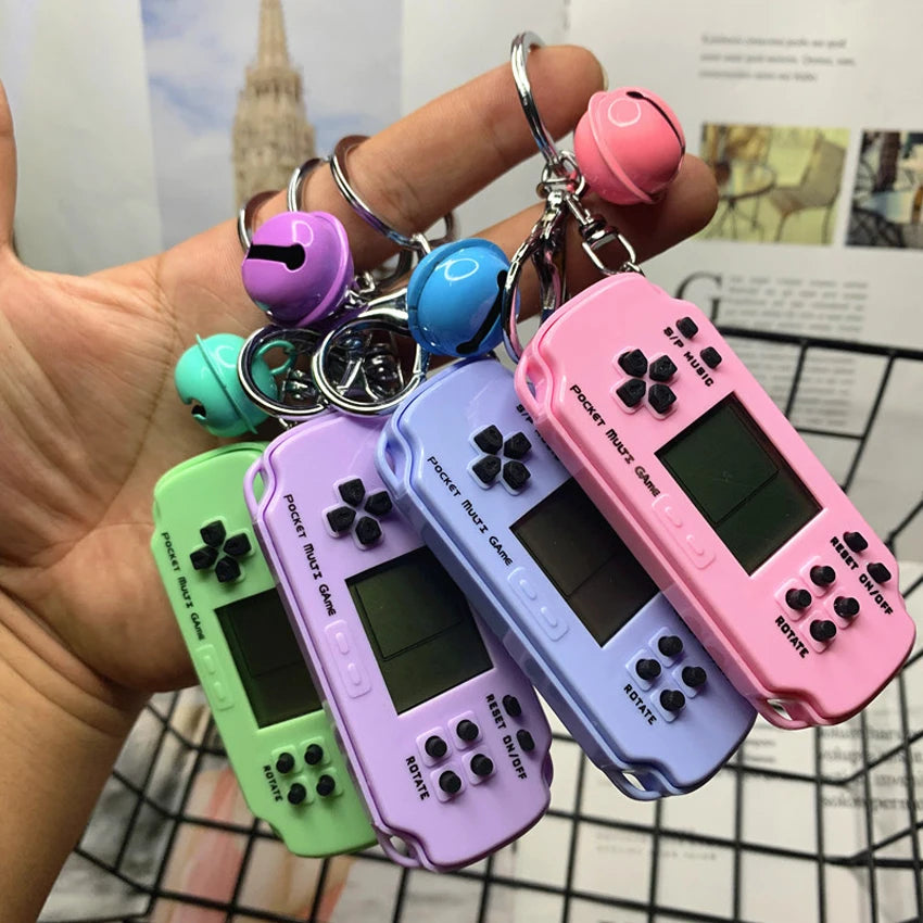 Retro Pocket Console Keychain