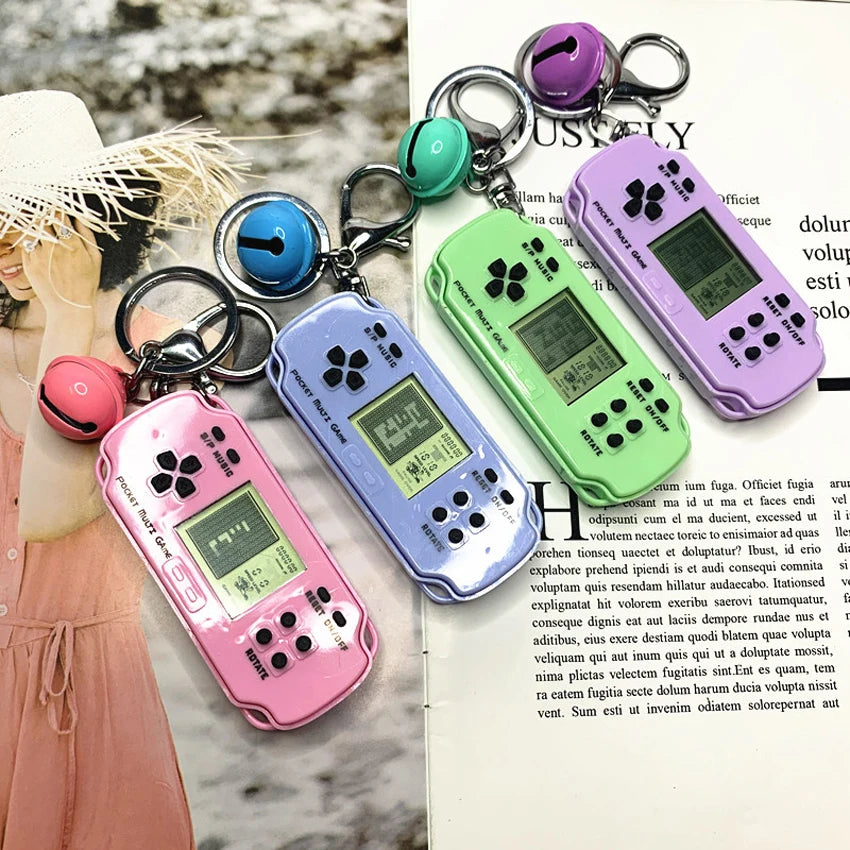 Retro Pocket Console Keychain