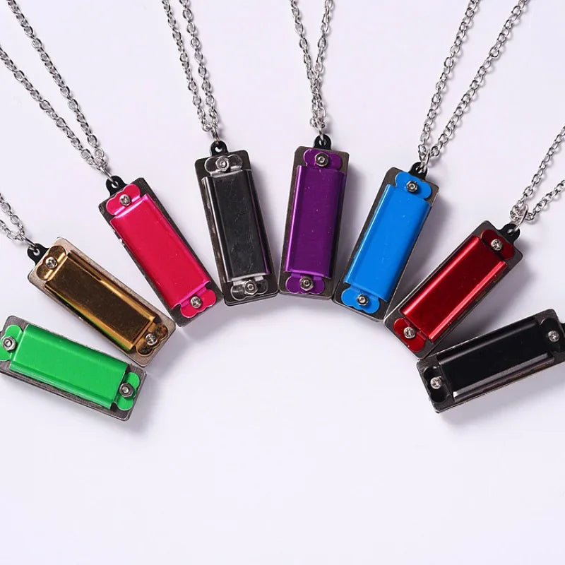 Mini Harmonica Necklace