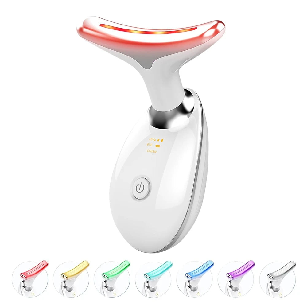 LED 7-in-1 Face & Neck Massager