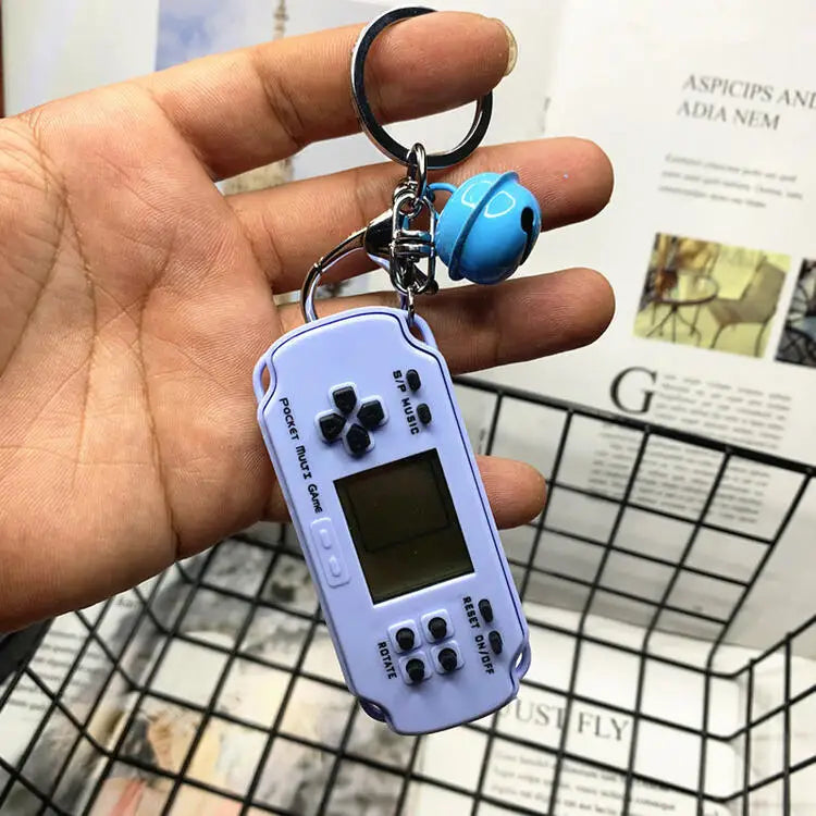 Retro Pocket Console Keychain