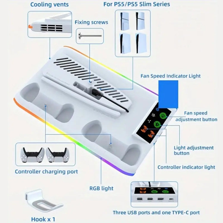 PS5 Cooling Bracket Organiser