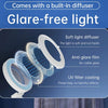 Clip-On Selfie Ring Light with Mirror