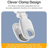 Clip-On Selfie Ring Light with Mirror